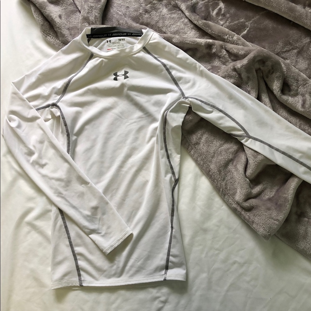 Under Armour | Long Sleeve Undershirt | White